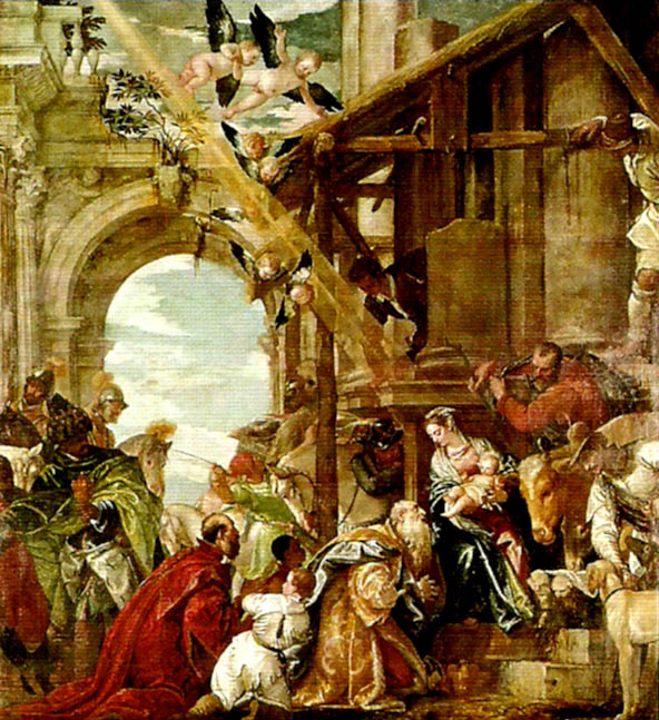 Paolo  Veronese adoration of the magi